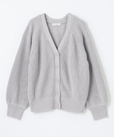 ANY 【洗濯機可/UVカット/アンチピリング】コットンＶネックカーディガン