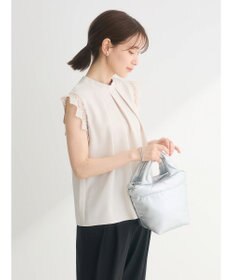 Green Parks ・ＥＬＥＮＣＡＲＥ　ＤＵＥ　リネンライクレースブラウス