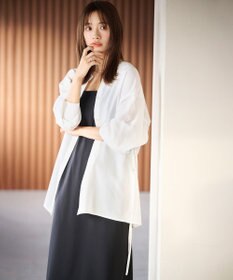 #Newans ルーズシルエットシアーシャツ