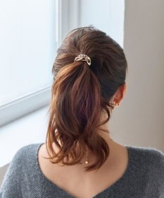 Phoebe 2wayツイストメタルヘアブレス　ピンク