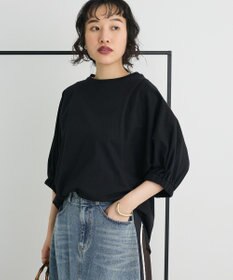 CRAFT STANDARD BOUTIQUE 接触冷感/UVカット スクエアボリュームスリーブプルオーバー