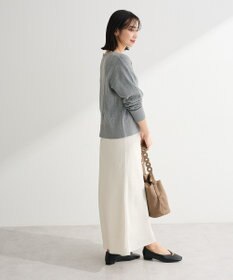 Green Parks レースドッキングニットカーディガン