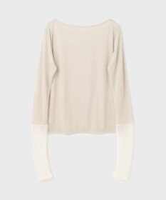 GRACE CONTINENTAL シアーアセテートカットトップ