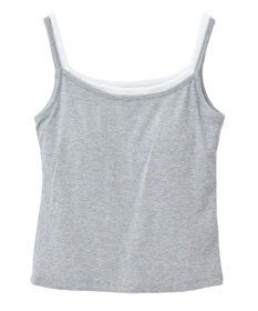 Green Parks ・Ｐｅｔｉｔ　Ｆｌｅｕｒ　レイヤードキャミ（カップ付