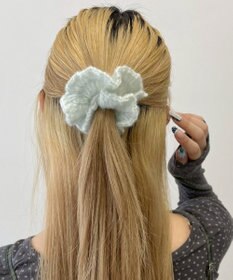 WEGO Lヘムフリルニットシュシュ