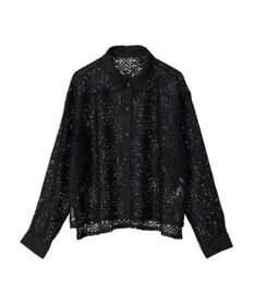 earth music&ecology レースショートシャツ