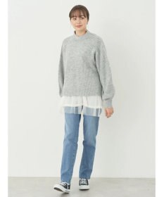 earth music&ecology ＦＬＵＦＦＹハイネックプルオーバー