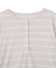 CRAFT STANDARD BOUTIQUE シアーボーダーヘンリーネックロンT