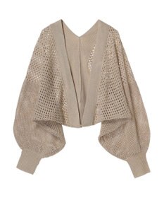 earth music&ecology メッシュボレロ