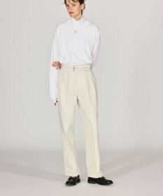 LENO DOUBLE BELTED GURKHA TROUSERS 《UNISEX》 ダブルベルトグルカパンツ