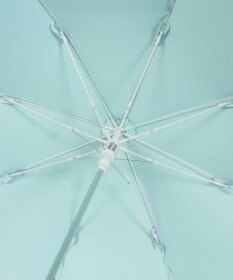 MOONBAT キッズ 晴雨兼用日傘 長傘 ビニール窓 スター 50cm 遮光 遮熱 UV