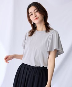 ANY L 【洗濯機可/接触冷感/UVケア】ソロナフリルスリーブプルオーバー