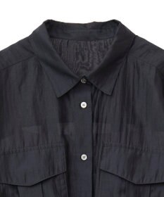 YECCA VECCA 【2点SET】シアーシャツ×Aラインキャミワンピース