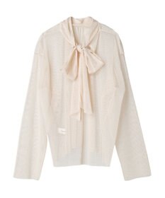 Green Parks AnriettMusee ドットチュール２ＷＡＹボウタイブラウス