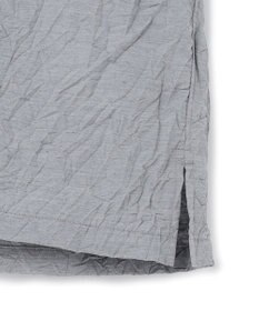 JOSEPH HOMME 【新素材】ランダムプリーツワッシャー　レギュラーカラー半袖シャツ