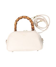 INTER-CHAUSSURES 【Christian Villa】バンブーハンドルミニバッグ