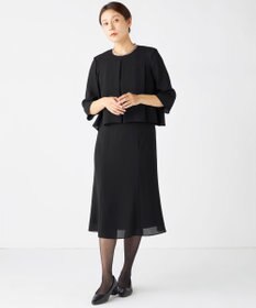 自由区 FORMAL 【洗える】セオアルファバラシャ ウォッシャブル ワンピース