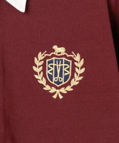 J.PRESS MEN 【J.PRESS ORIGINALS × CLUEL】【UNISEX】クレストロゴ ラガーシャツ