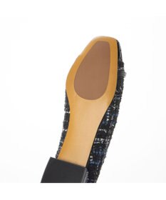 MODE ET JACOMO <MODE ET JACOMO>スクエアビットフラットパンプス