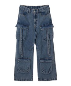 WEGO マルチポケットデニムパンツ