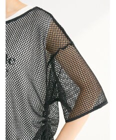 Green Parks ＳＥＴ２点　メッシュ＋ノースリーブロゴプルオーバー