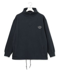 J.PRESS YORK STREET 【UNISEX】ヘビー天竺ハーフジップ スウェット