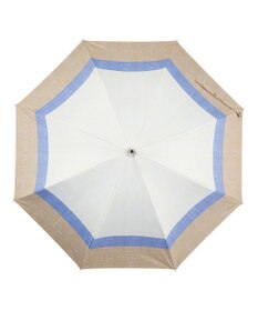 MOONBAT 断熱パラソル 二階建て 晴雨兼用 テクスチャー3ボーダー 日傘 遮熱 遮光 UV