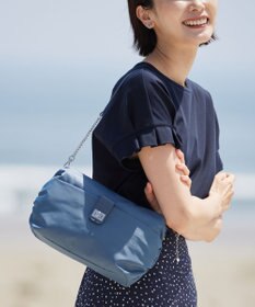 J.PRESS LADIES 【2way】ナイロンギャザー ショルダー バッグ