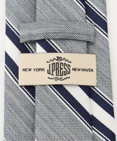 J.PRESS MEN 【LINEN MIX COLLECTION】 レジメンタル ネクタイ