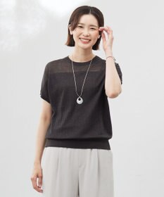 J.PRESS LADIES L 【WEB限定カラーあり・洗える】Vis/Peスパーク ストライプ ニット
