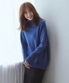 ICB 【新色追加・WEB限定カラーあり】 ソフトカシミヤミックス ハイネックニット