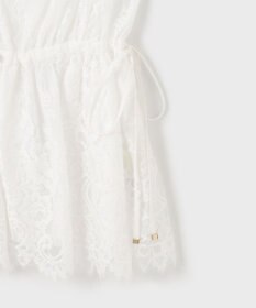 GRACE CONTINENTAL レースノースリーブブラウス