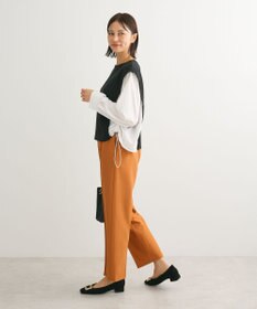 Green Parks リップルドッキングシャーリングプルオーバー