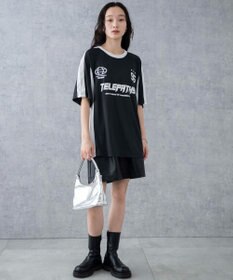 WEGO サッカーメッシュ切り替えビッグT