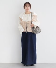 CRAFT STANDARD BOUTIQUE ヴィンテージライクギャザーショルダーバッグ