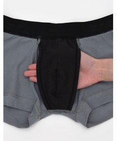 WACOAL MEN WACOAL MEN N.HOOLYWOOD COMPILEコラボ ボクサーパンツ 【気持ちいいパンツ】 綿混 フロントの安定性・快適性 毛玉になりにくい素材 前閉じ ローライズ WT3523 /ワコールメン