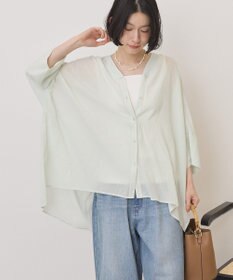 AMERICAN HOLIC Vネックポンチョシャツ