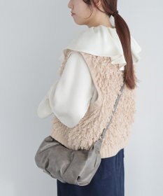 CRAFT STANDARD BOUTIQUE ヴィンテージライクギャザーショルダーバッグ