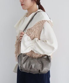 CRAFT STANDARD BOUTIQUE ヴィンテージライクギャザーショルダーバッグ