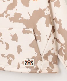 PW CIRCULUS 【WOMEN】ピント柄 ハーフジップ スウェット