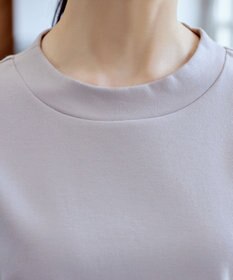 Tiaclasse L 【小倉優子さん着用・洗える・接触冷感・汗ジミ防止】“サマさまカットソー”ハーフスリーブベーシックトップス