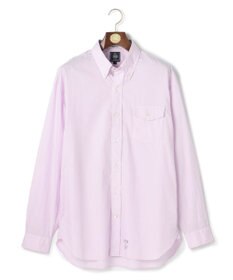 J.PRESS MEN 【J.PRESS ORIGINALS】【UNISEX】Cotton Broad Cloth B.D. Shirt / Baggy-Fit