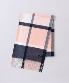 AURORA LANVIN COLLECTION ランバン コレクション カシミヤ チェックマフラー