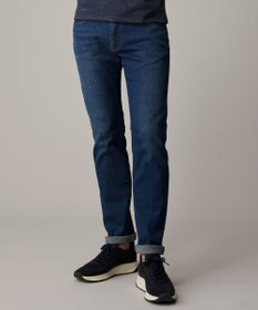 JOSEPH ABBOUD 夏デニム【麻混/薄めJAPANファブリック/ストレッチ】ライトオンスストレッチデニムパンツ