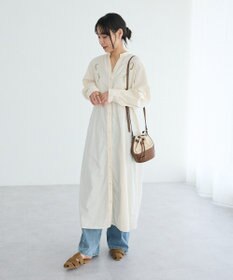 CRAFT STANDARD BOUTIQUE インド製 カットワークシシュウワンピース