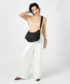 LeSportsac CLASSIC HOBO/ブラックシャイン