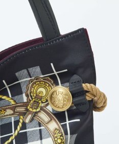 TOPKAPI 【TREASURE TOPKAPI】【26AW新色】マイルドサテン スカーフ柄 トートバッグ