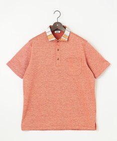 JOSEPH ABBOUD 【キングサイズ・吸水速乾】リネンハニカム ポロシャツ