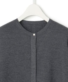 ICB 【洗える】エクストラファインメリノ カーディガン