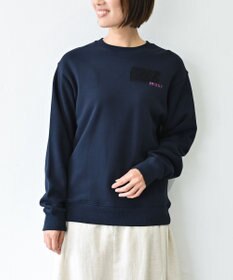 muuc 〈コットン100% 12.7オンス生地＆裏面パイル〉花刺繍のスウェット